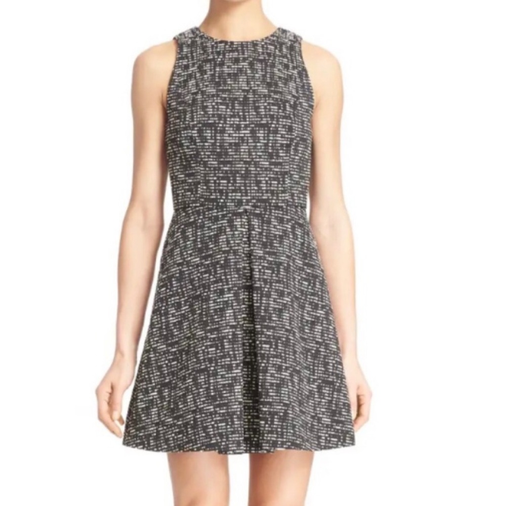 Alice and Olivia employed A line tweed dress